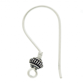 Silver Ear Wires EW4054